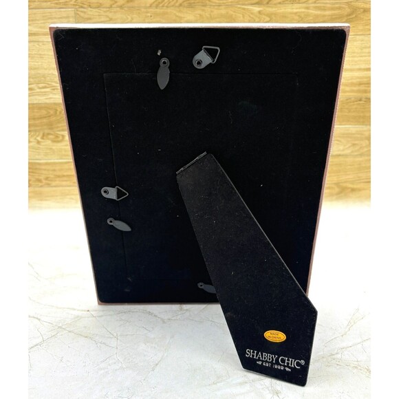 Shabby Chic 5x7 Photo Frame Cottage Distressed Whitewashed Relief Botanical NEW! - Picture 4 of 13